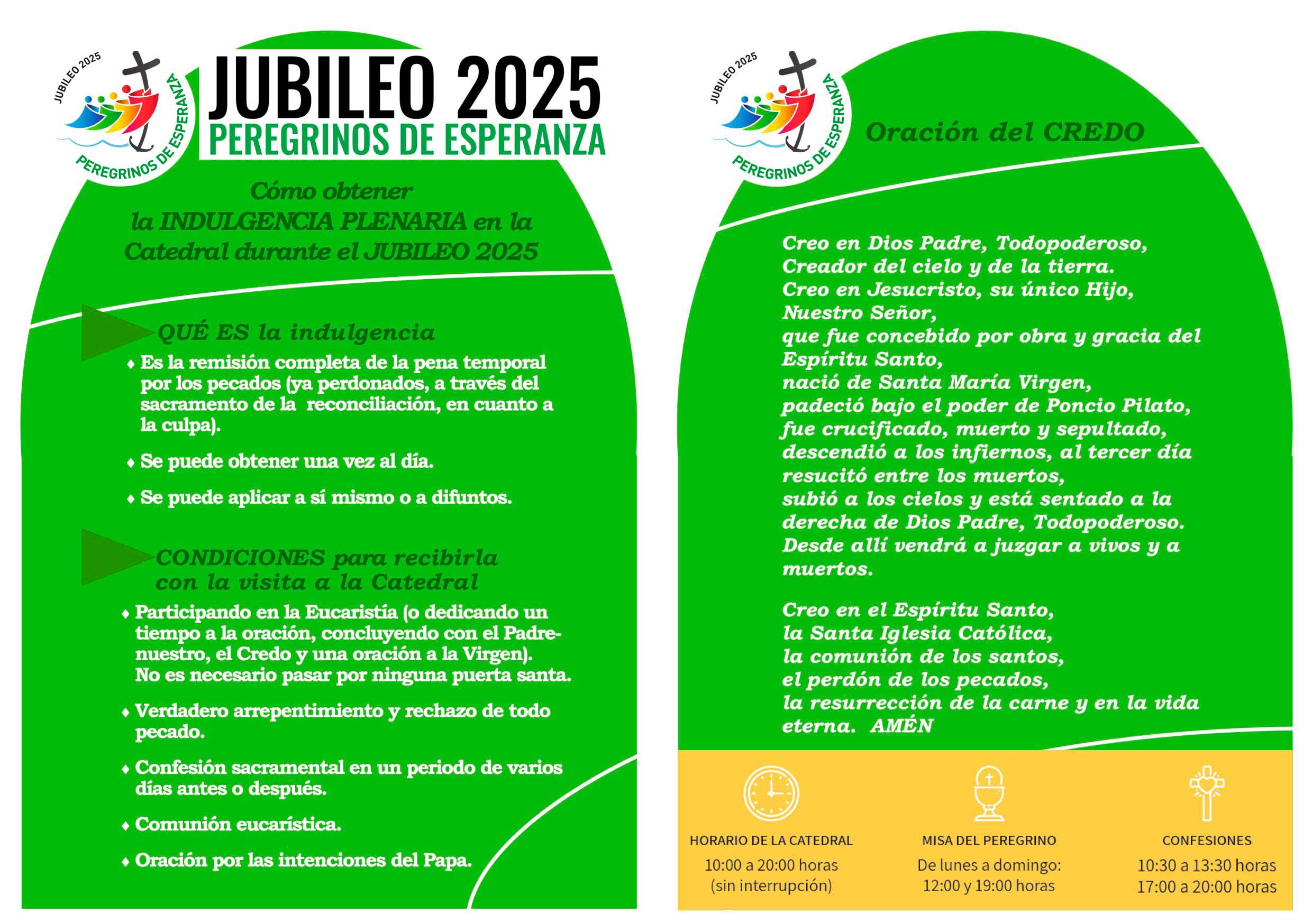 Octavilla explicando el modo de obtener la indulgencia en el jubileo